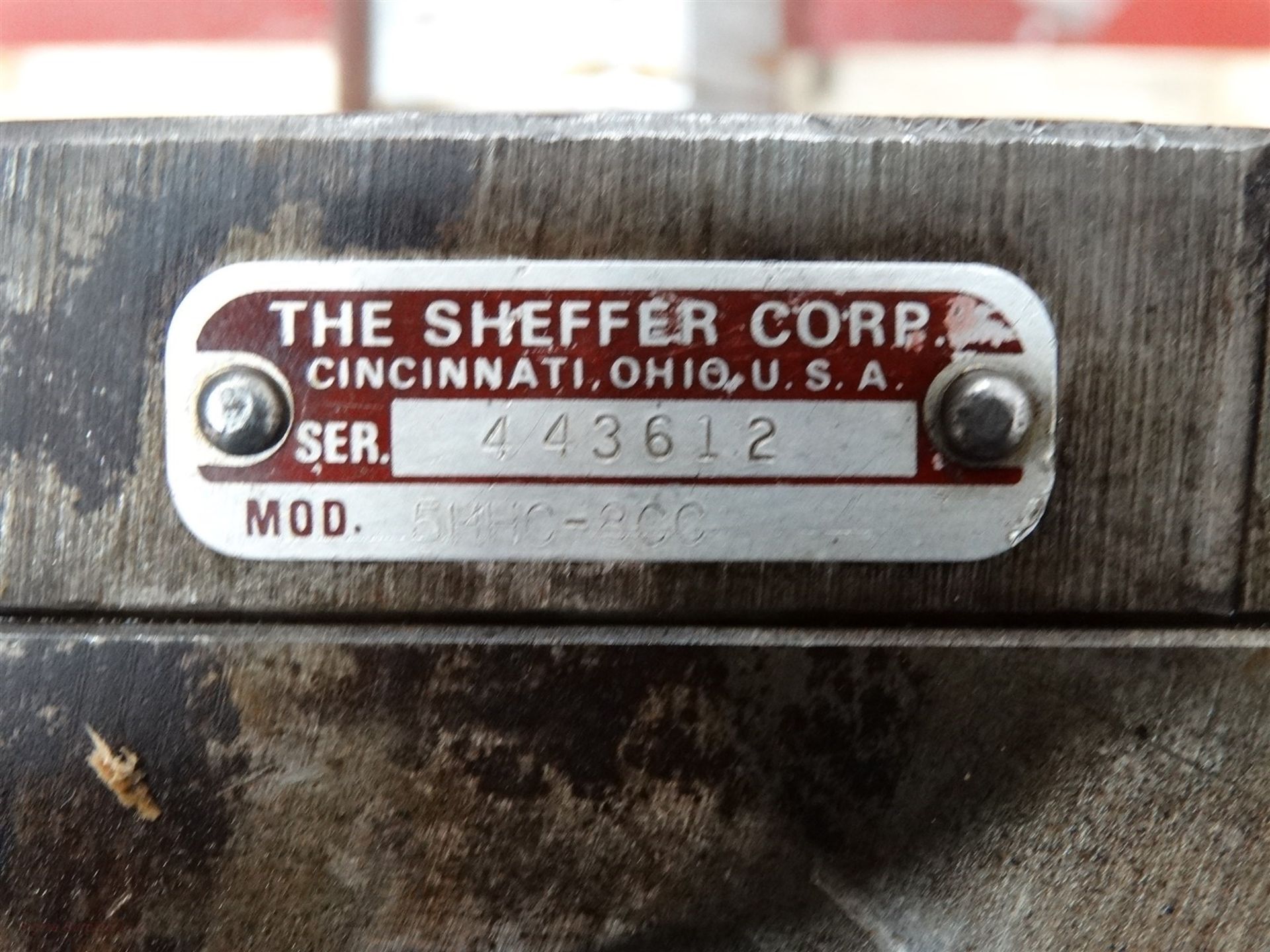 Sheffer Pneumatic Cylinder 5HHC-8CC 5" Bore Dia 5" Stroke - Image 4 of 11