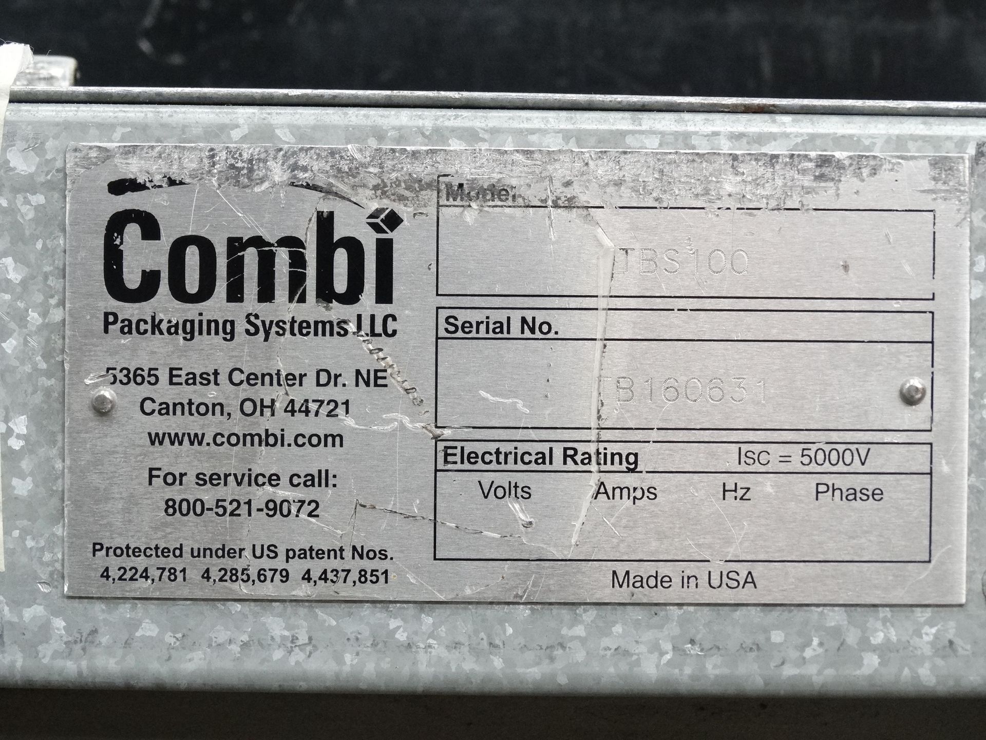 Combi E4000 Bottom Seal Case Erector - Image 15 of 15