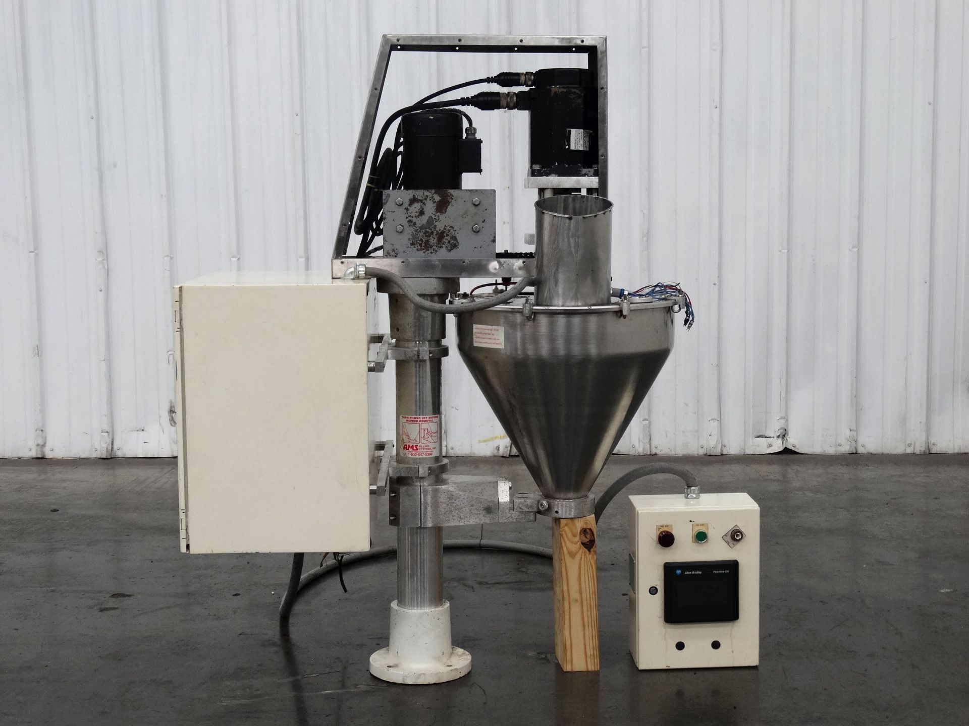 AMS Filling Systems Servo Auger Filler