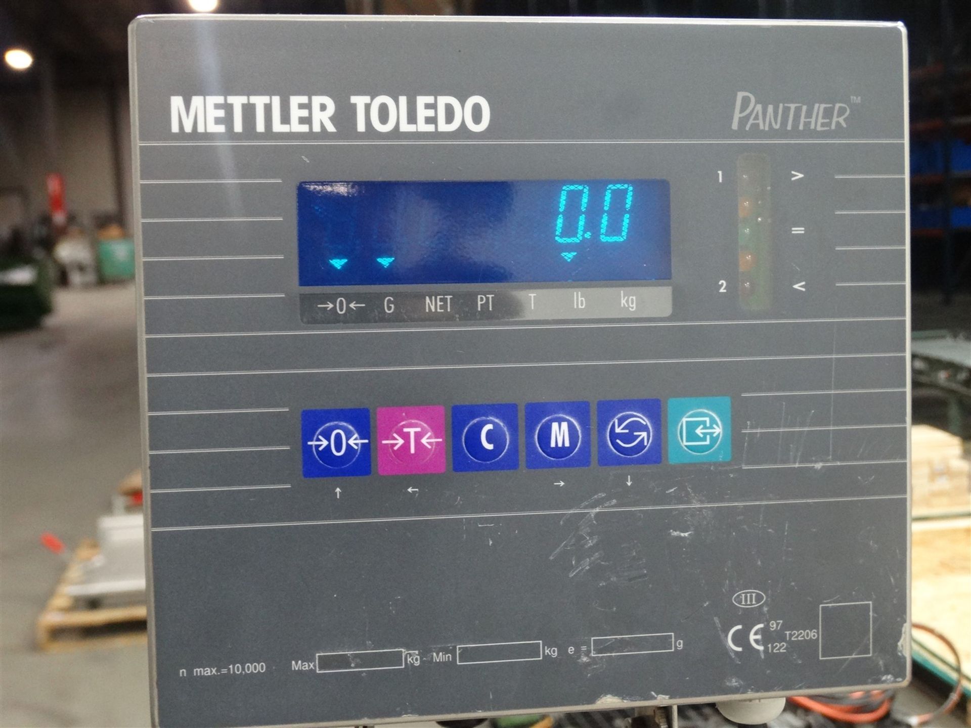 Mettler Toledo PANTHER Scale 100/120/230V 56/60HZ 0.25A - Image 6 of 7