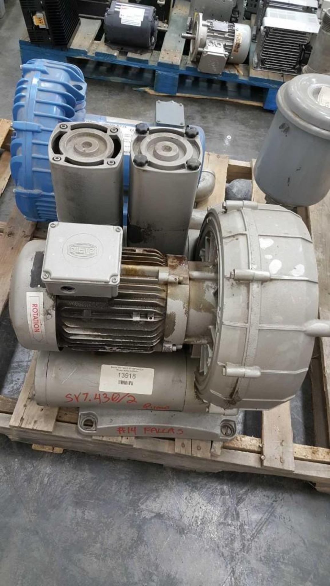 Becker SV430/2-01 VSF Vacuum Blower - Image 7 of 9