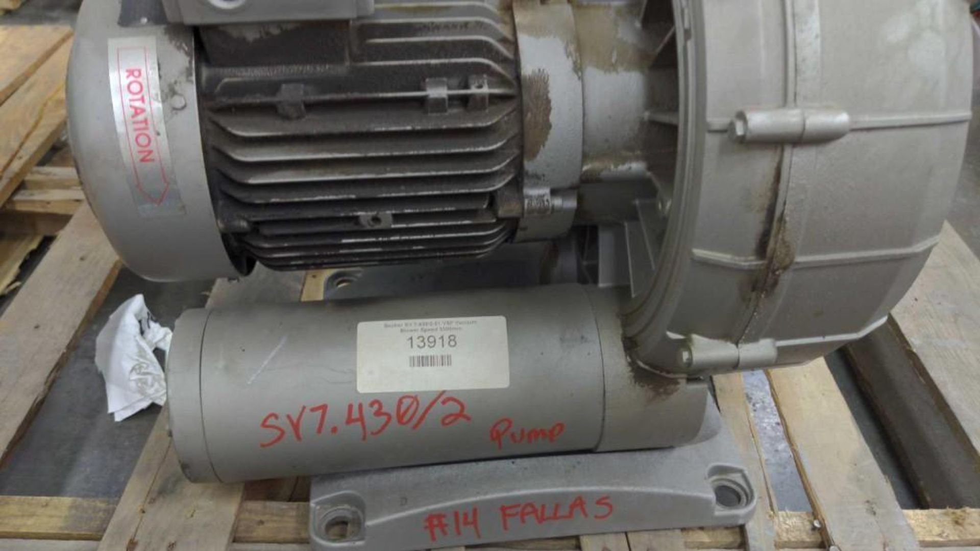 Becker SV430/2-01 VSF Vacuum Blower - Image 4 of 9