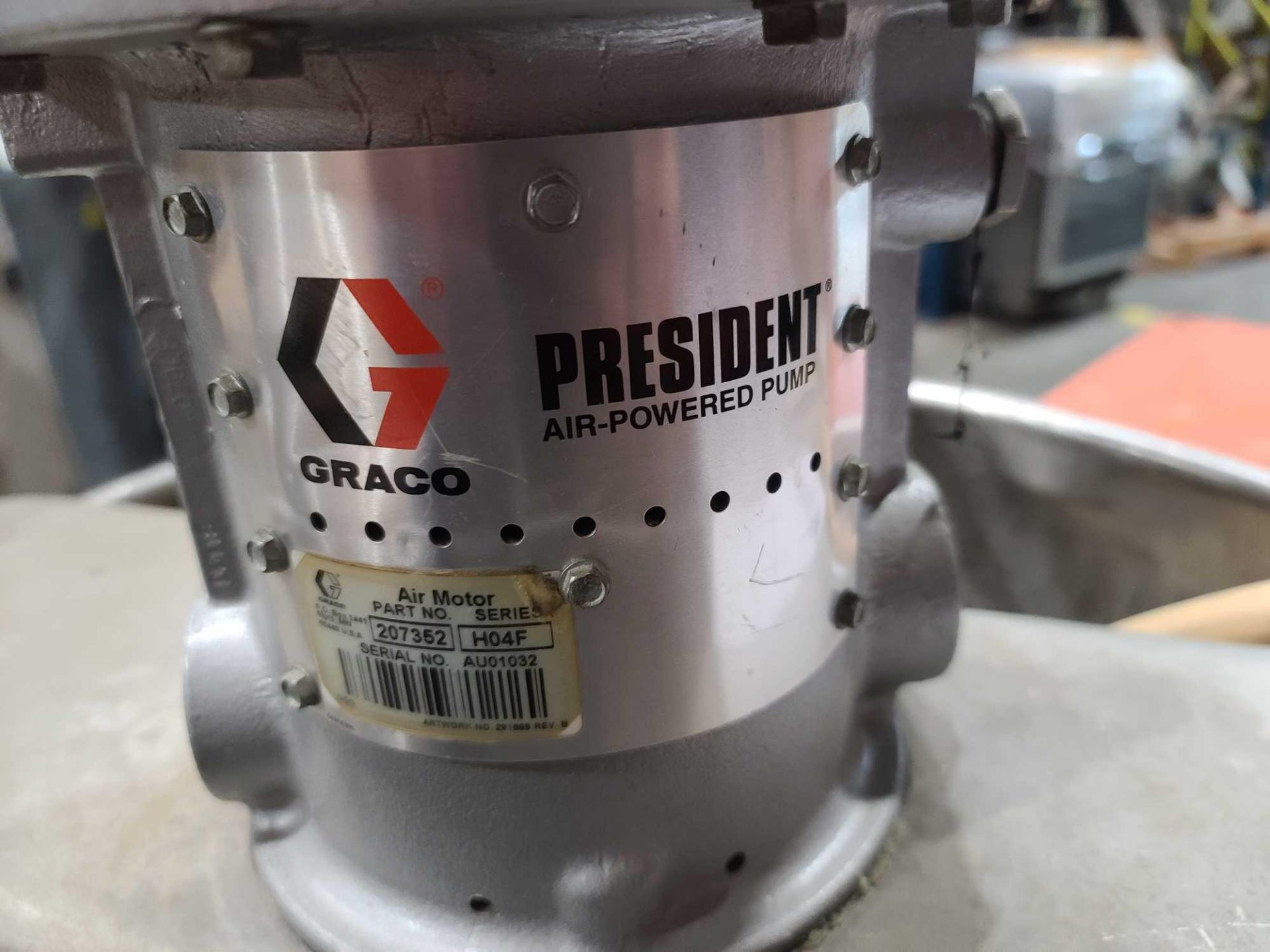 GRACO 207352 Air Powered Drum Pump - Image 4 of 4