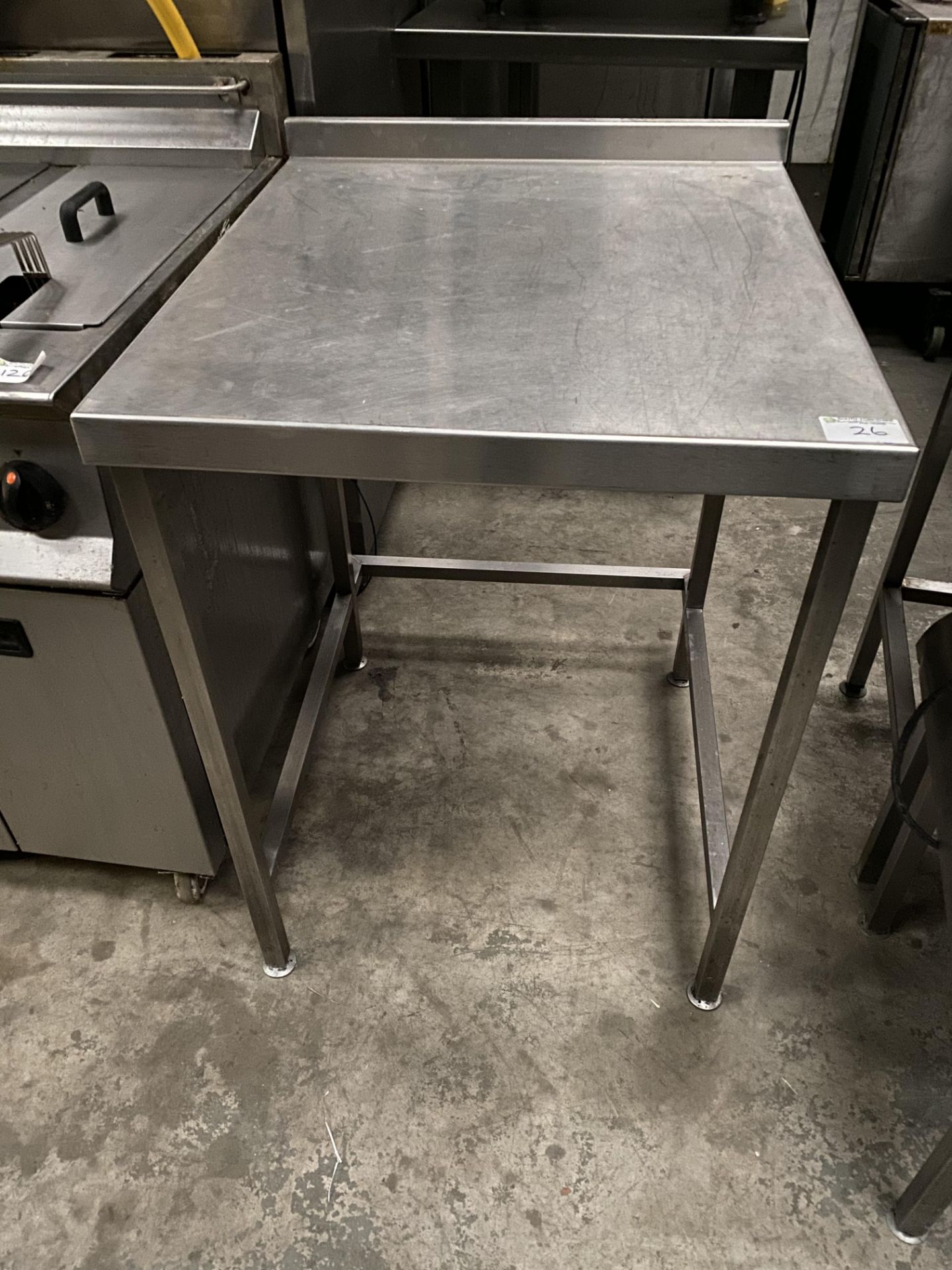 Stainless Steel Table with Void Underneath