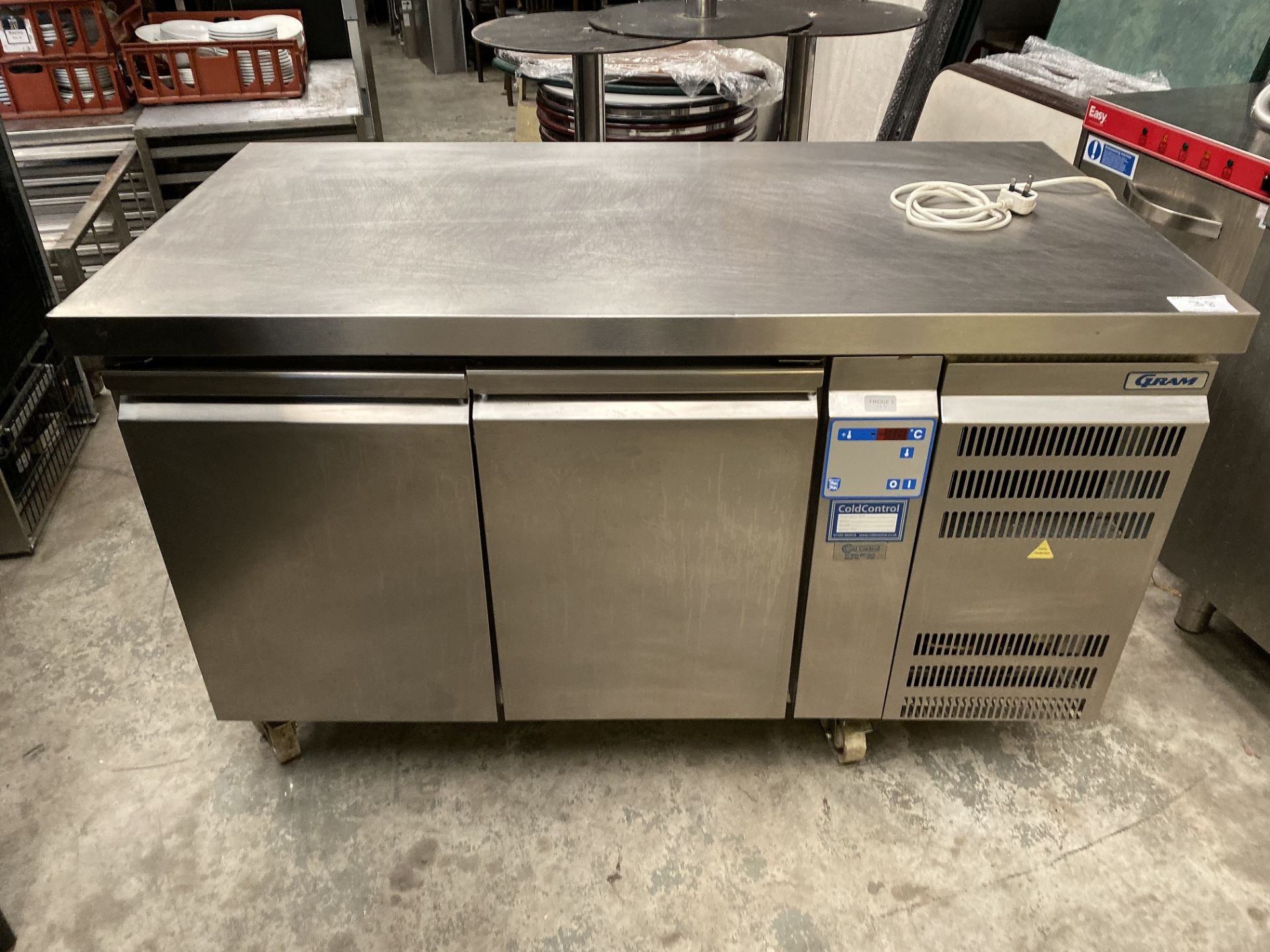 Gram Refrigerated 2 Door Prep Counter