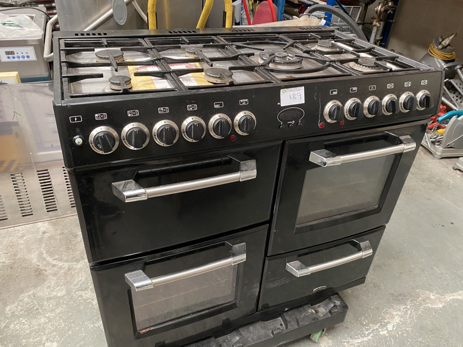 Domestic 6 Burner Cooker/Ovens Nat Gas or LPG