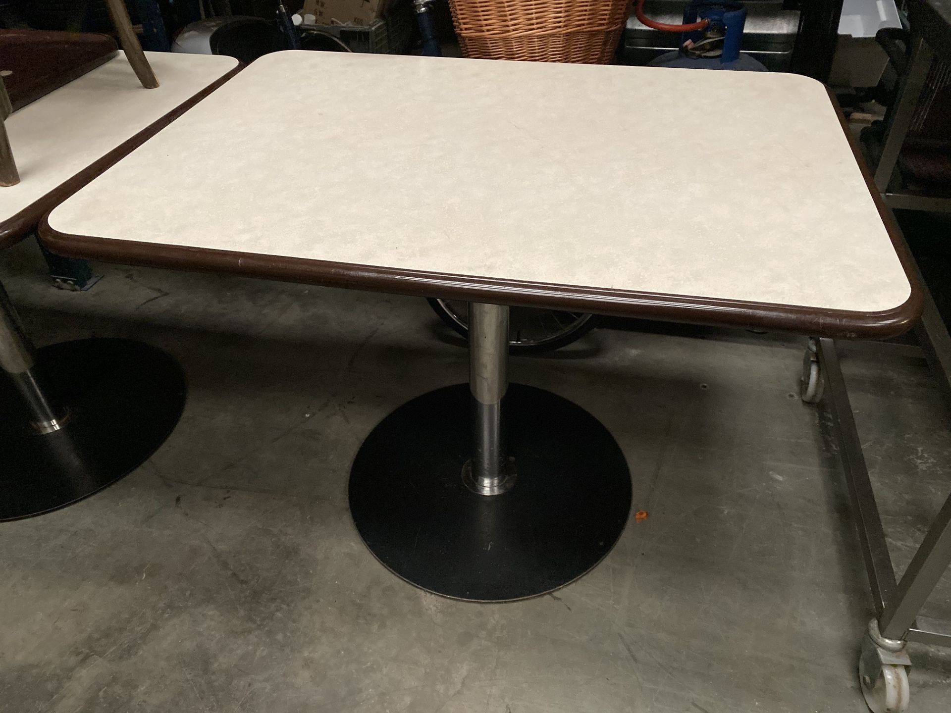 6 x Heavy Duty Tables with Metal Stands