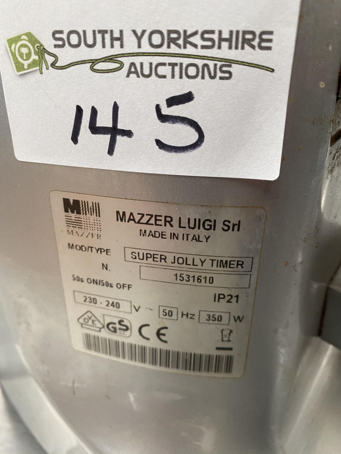 Mazzer Luigi Commercial Coffee Grinder - Image 2 of 4