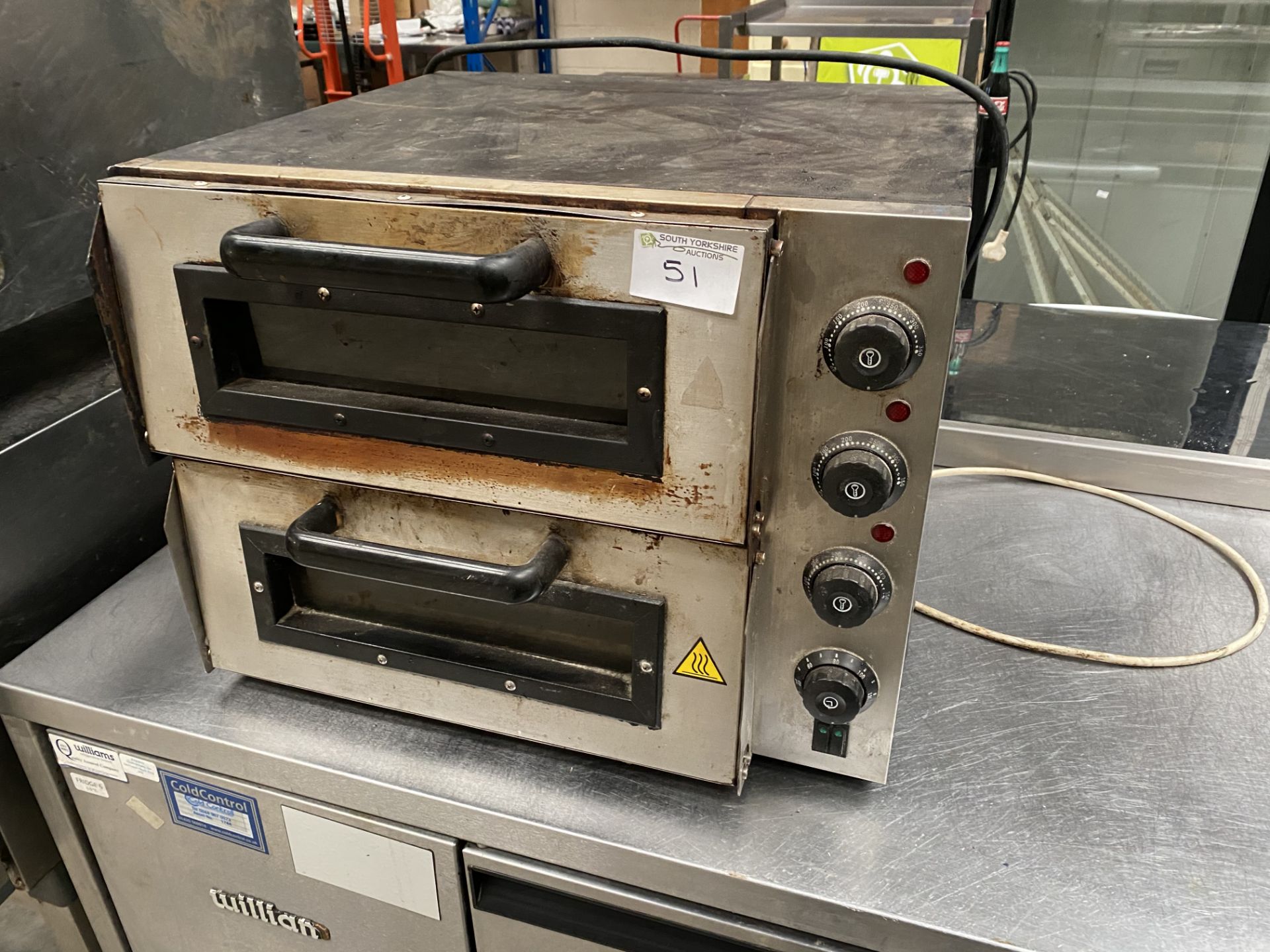 Twin Deck Pizza Oven