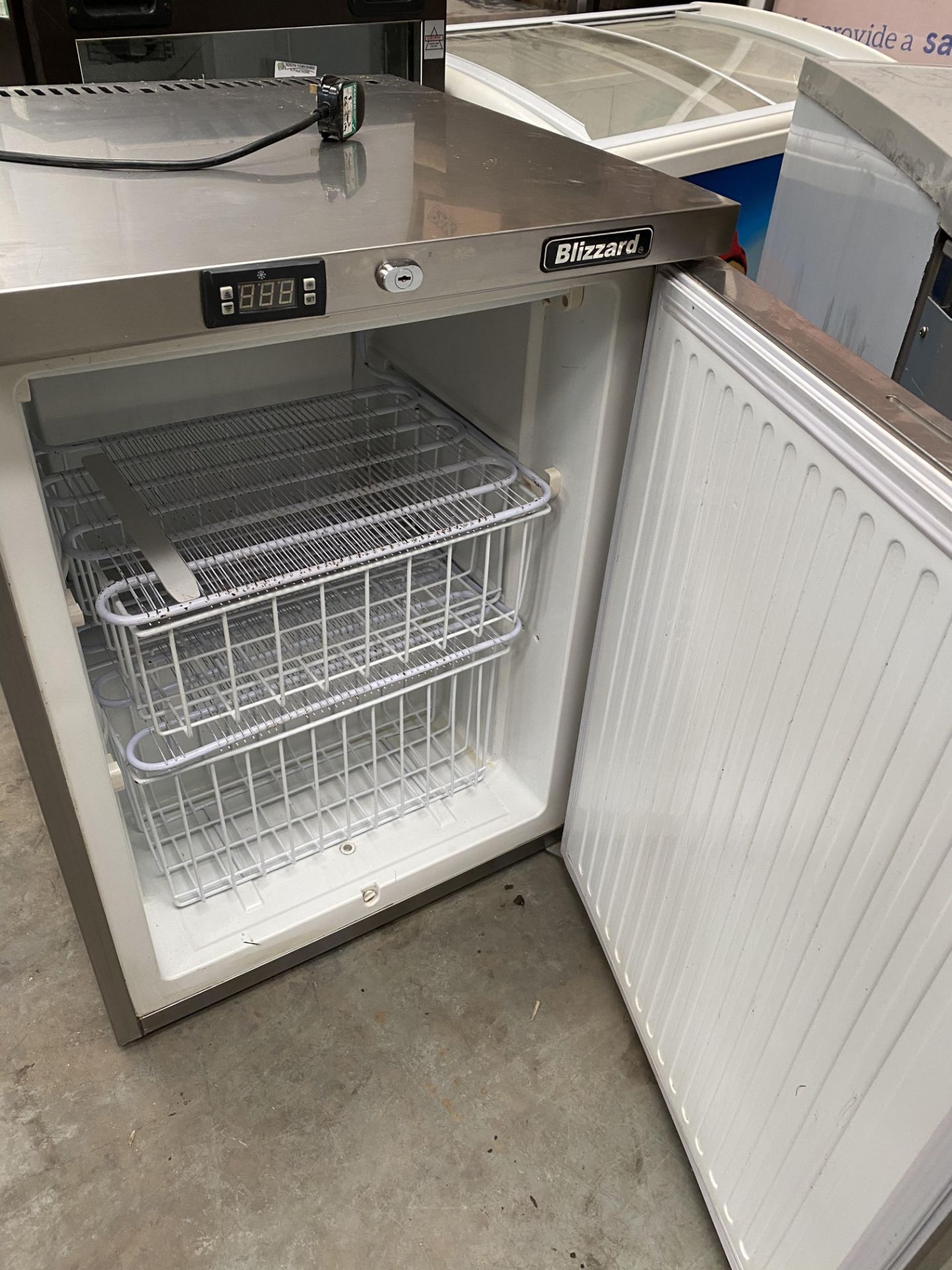 Blizzard Stainless Steel Undercounter Freezer - Image 2 of 2