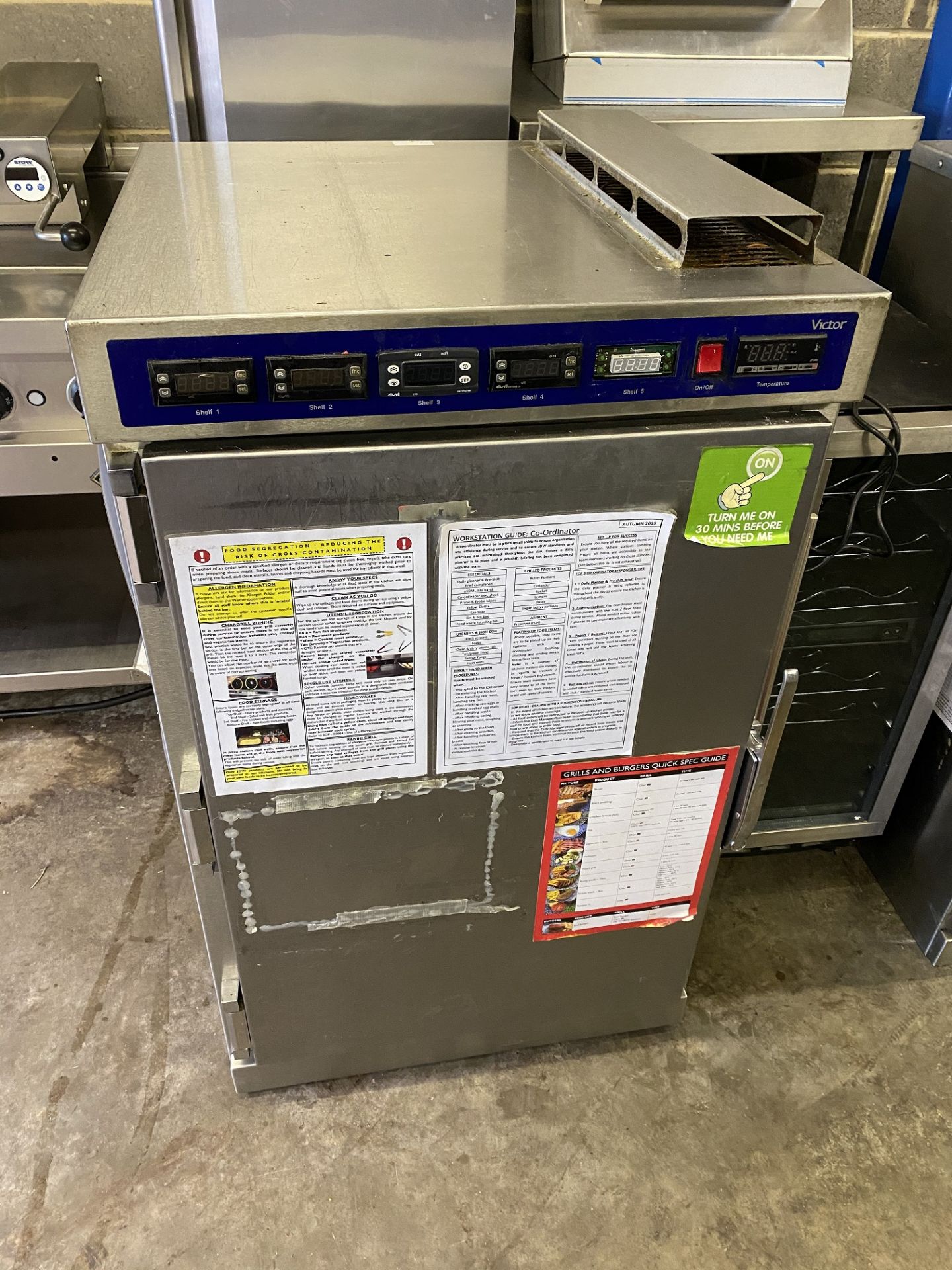 Victor Multi Level Heated Hot Cupboard