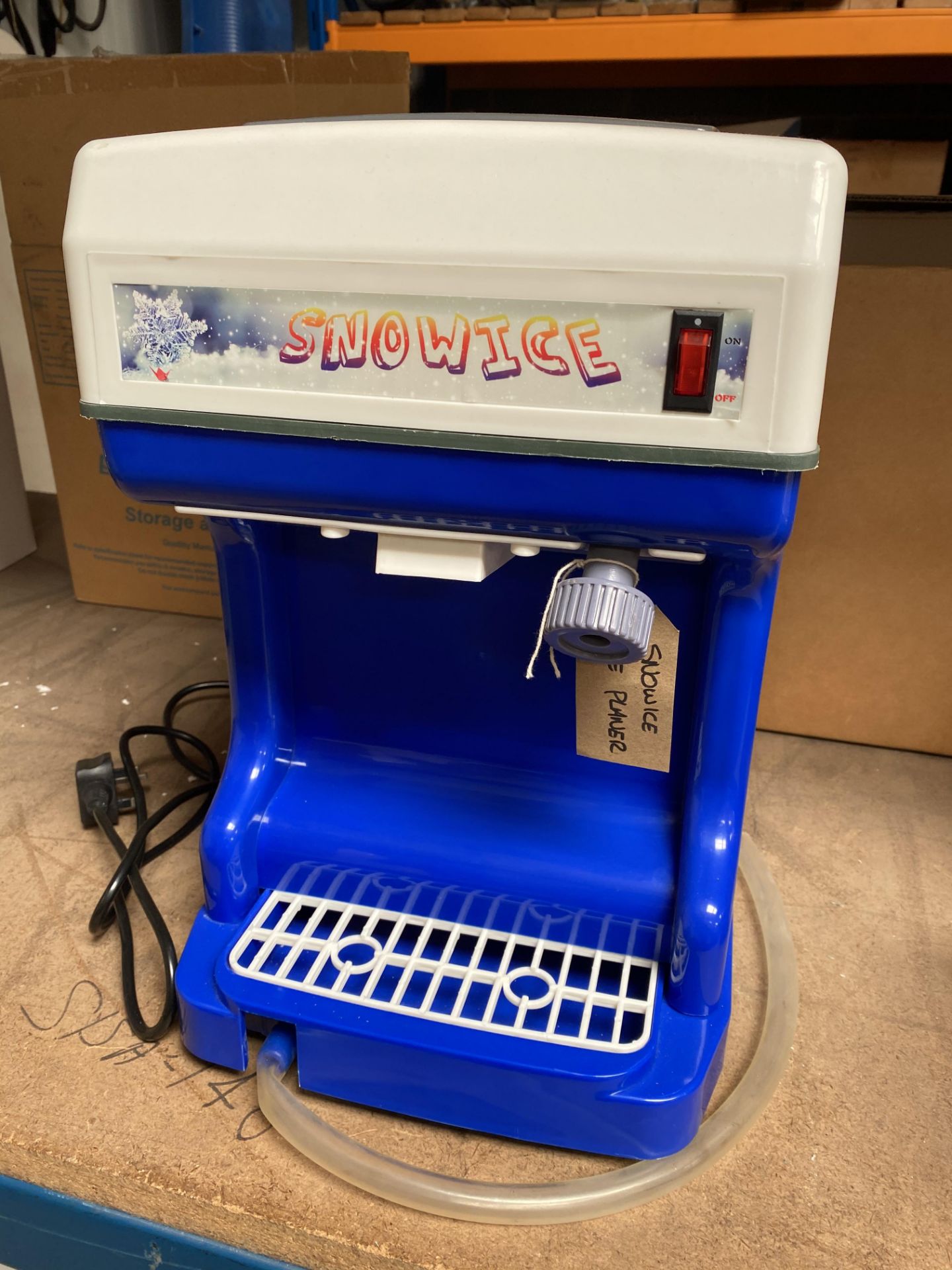 Boxed Ice Shaver Snow Cone Maker