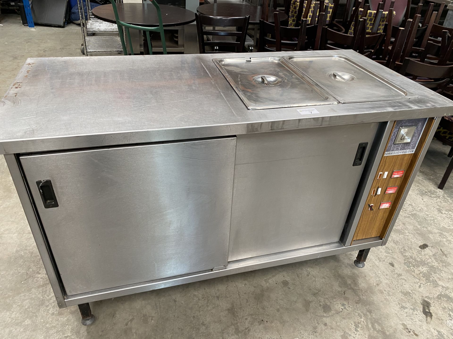 Moorwood Vulcan Electric Bain Marie Hotcupboard