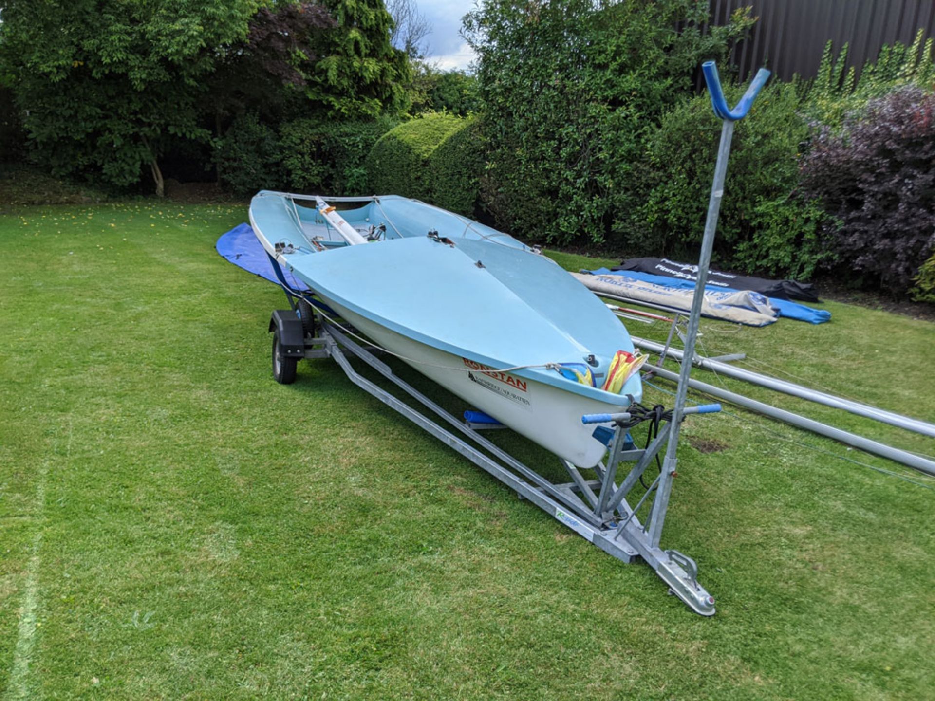 505 Class Sailing Boat 2 Man Racing Dinghy. - Image 12 of 24