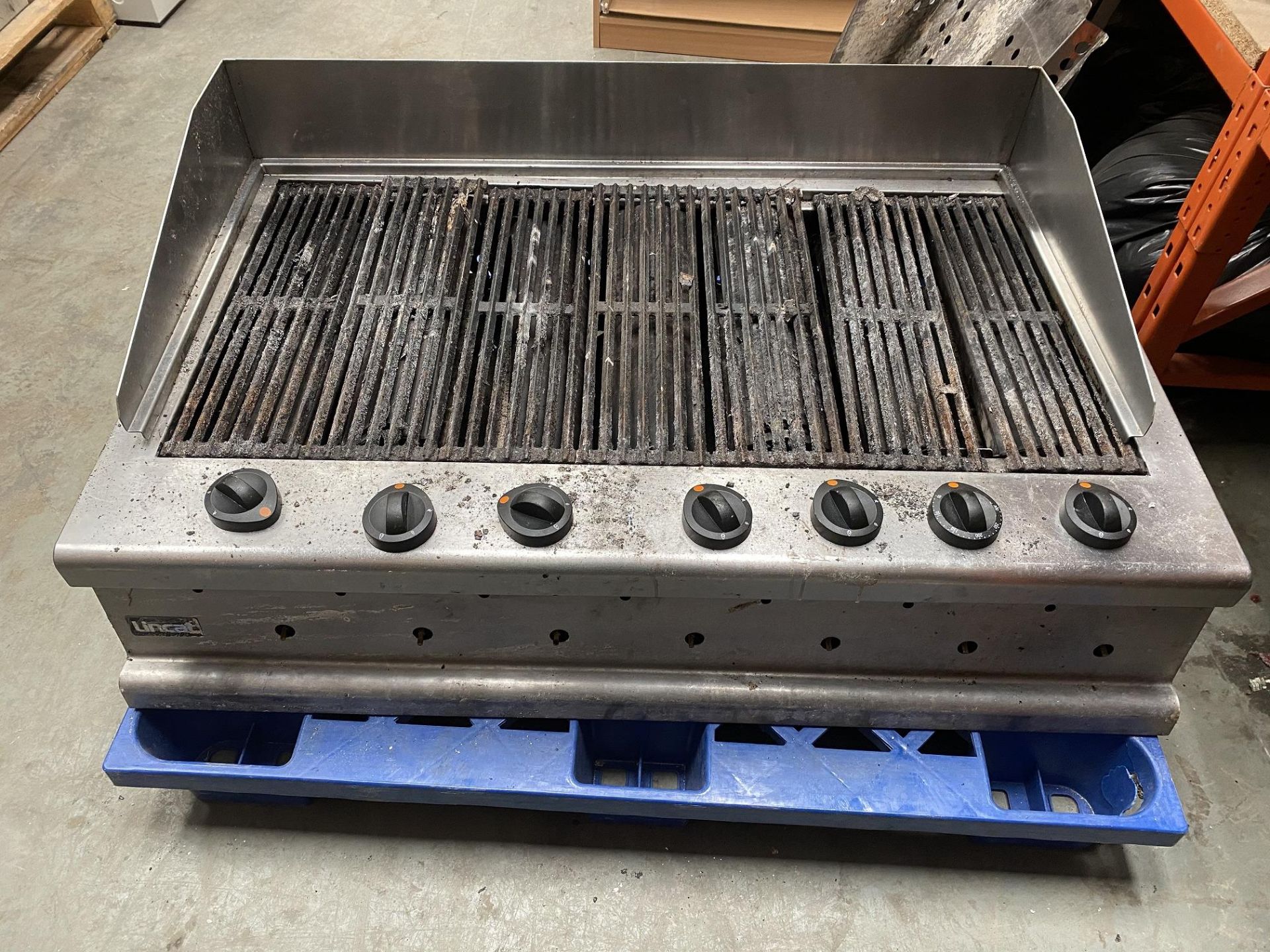 Lincat Nat Gas Char Grill with Legs 1200 mm wide