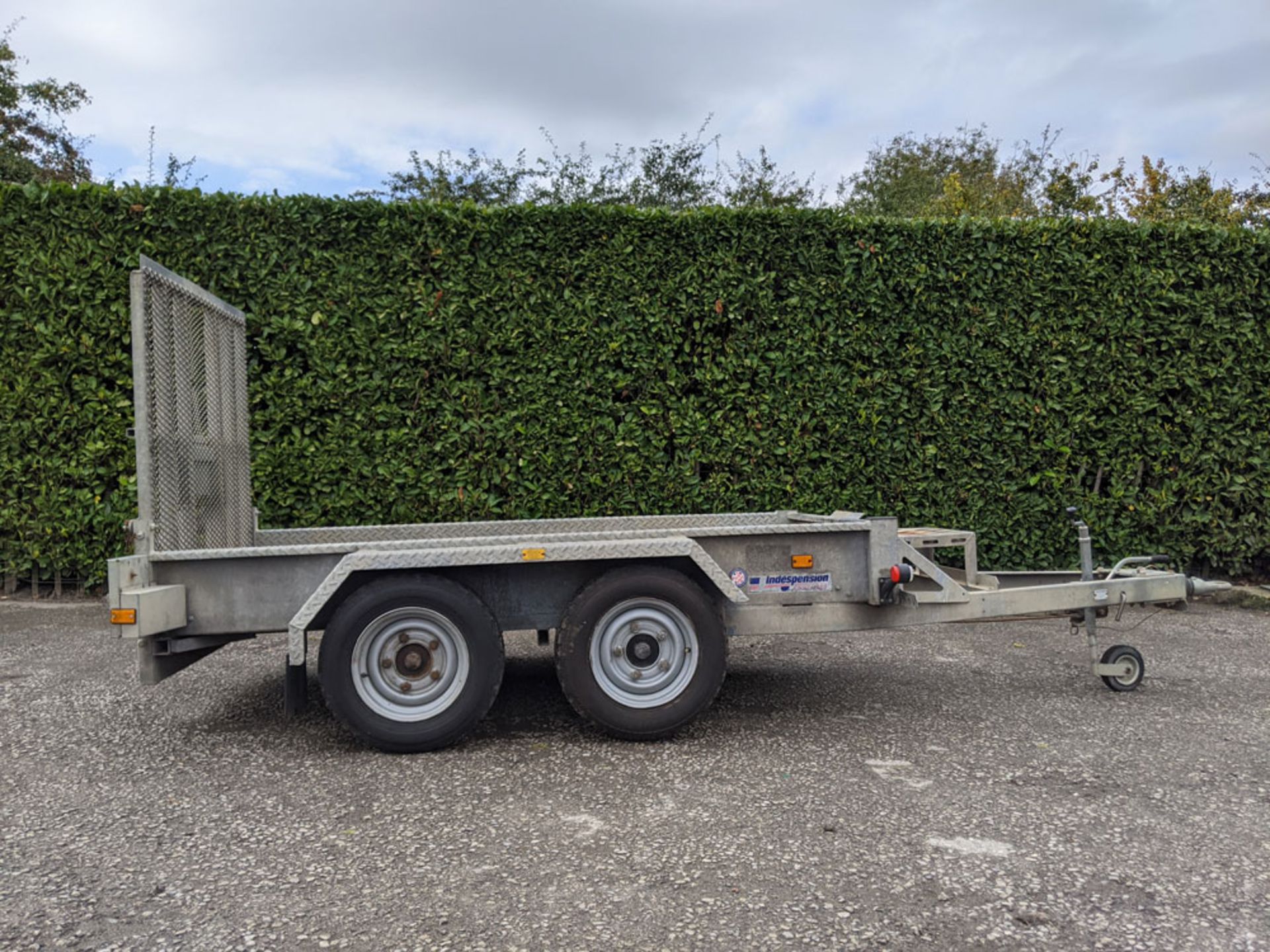 Indespension AD2000 8' x 4' Plant Trailer G.V.W 2700kg - Image 3 of 5