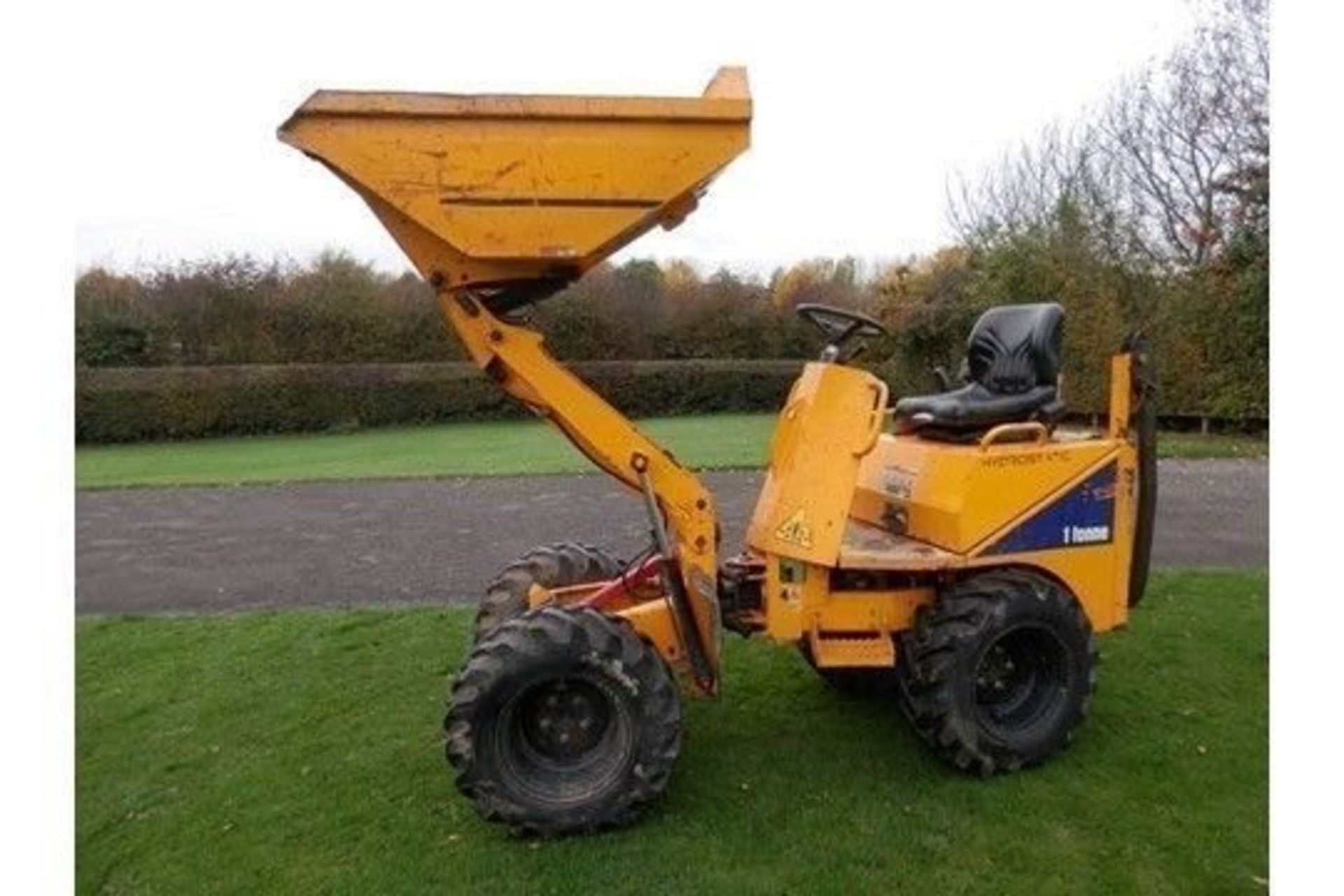 2007 Thwaites 1 Tonne Hydrostatic Hi-Tip Dumper - Image 7 of 12