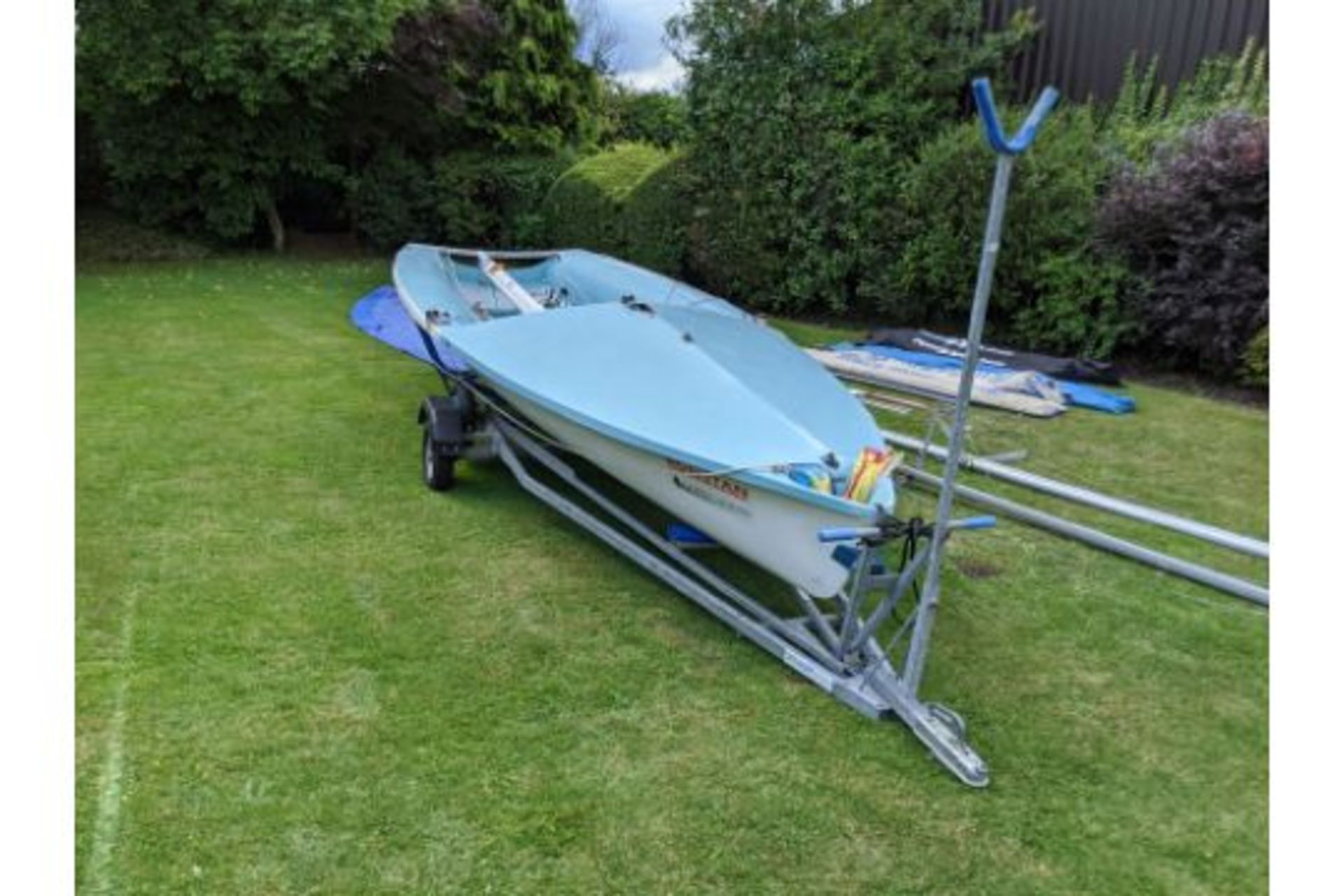 505 Class Sailing Boat 2 Man Racing Dinghy. - Image 8 of 24