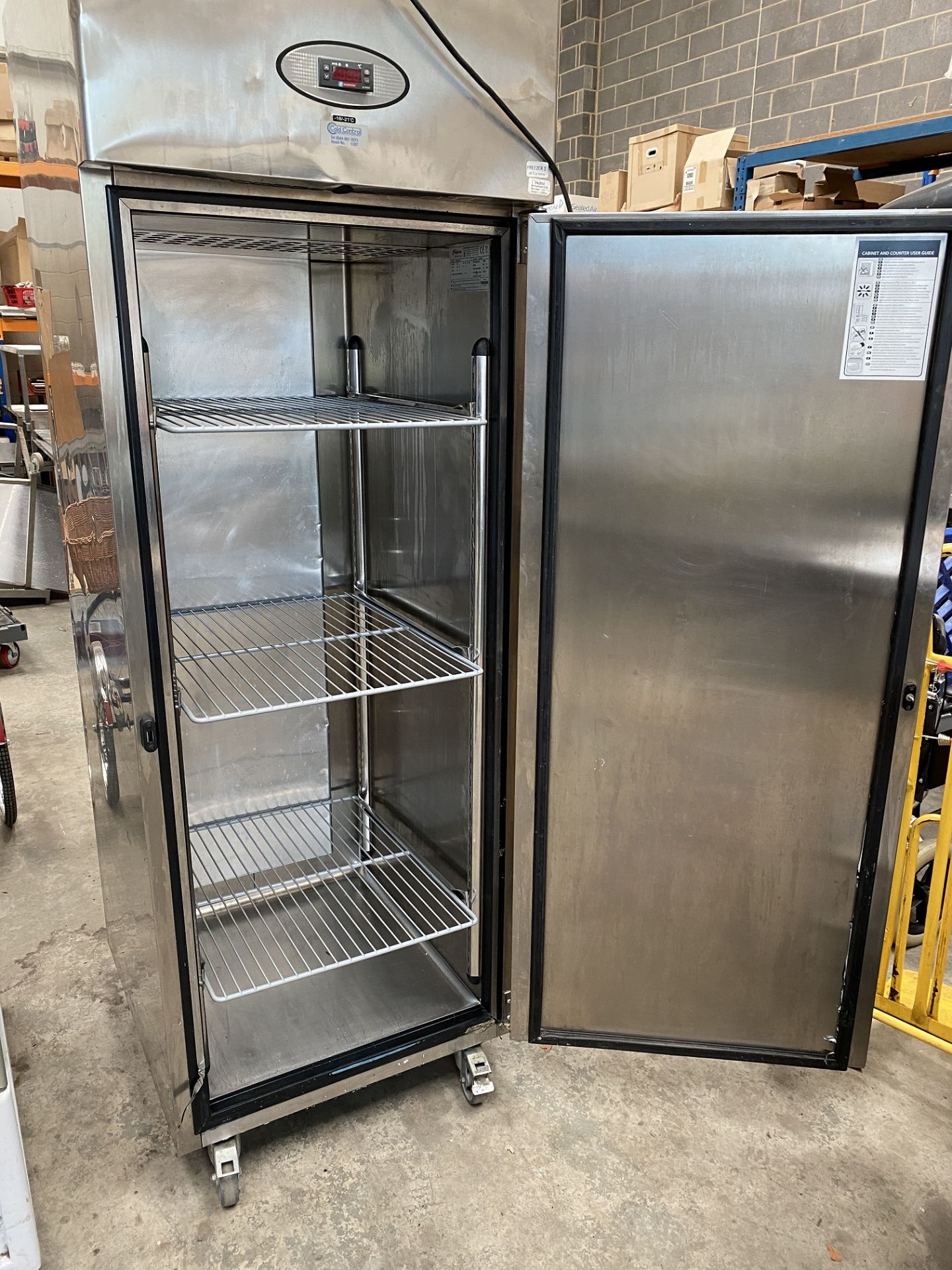Foster Stainless Steel Upright Freezer - Image 2 of 2