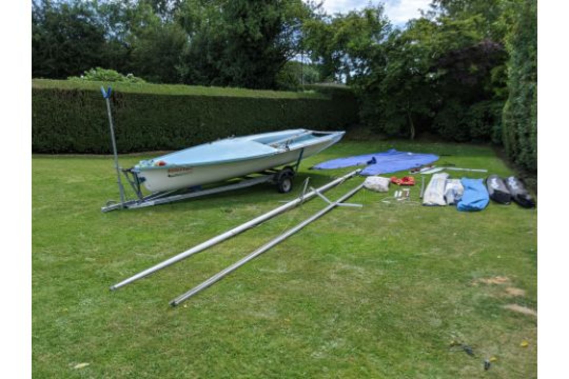 505 Class Sailing Boat 2 Man Racing Dinghy. - Image 16 of 24