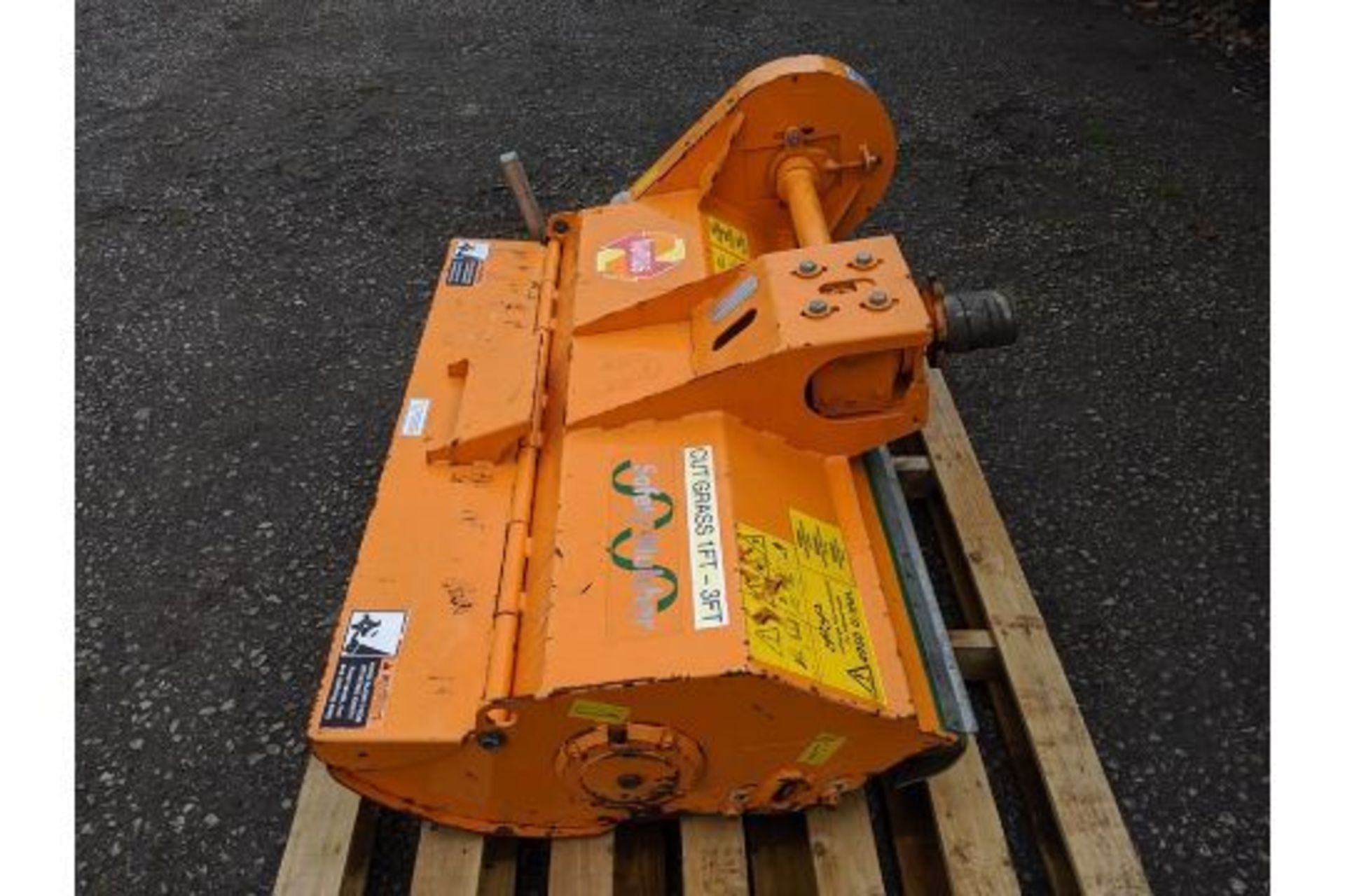 2010 Humus SME105 Out Front Mulcher Deck 105cm Cutting Width - Image 3 of 4