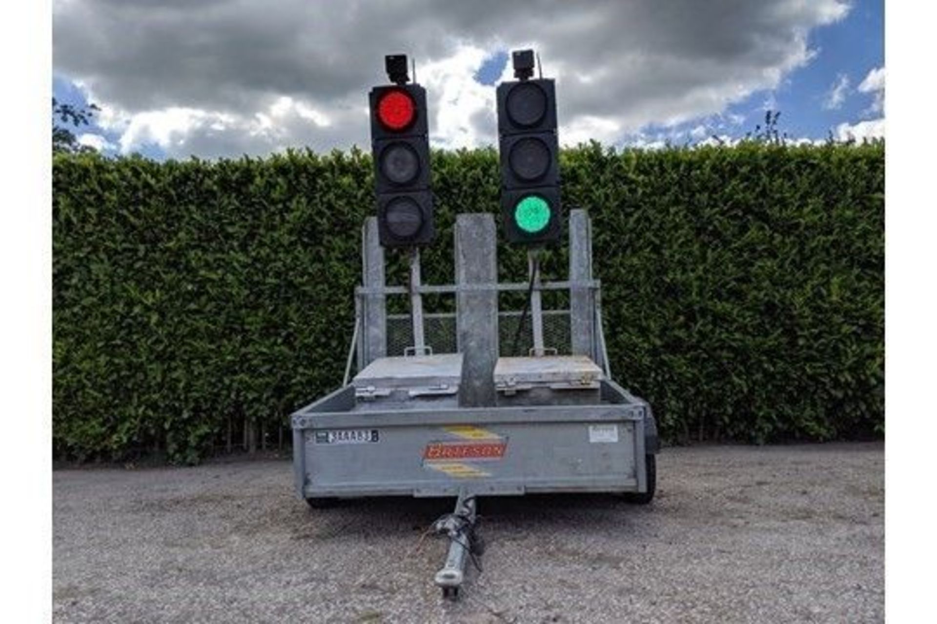 2010 Trailed SRL Radiolight 2way portable traffic lights