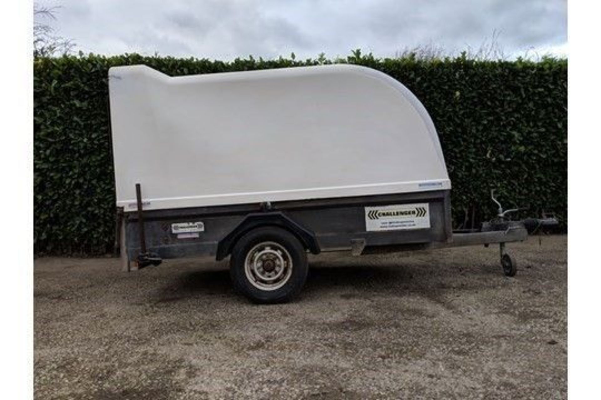 Indespension Challenger Single Axle 1300kg Box Trailer