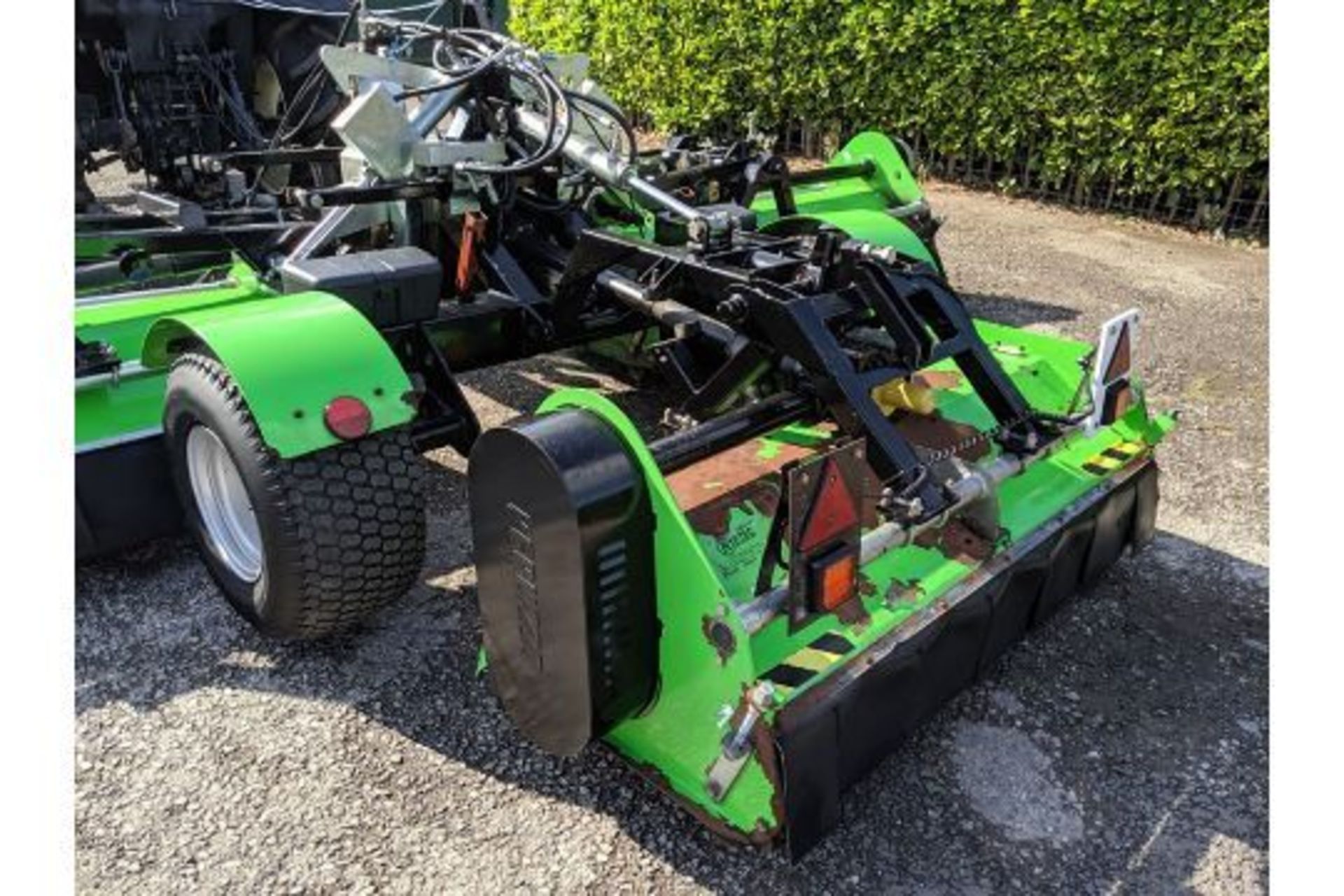 2013 Ryetec Triflex 5000 Trailed Flail Gang Mower 5 Meter Cut - Image 5 of 9