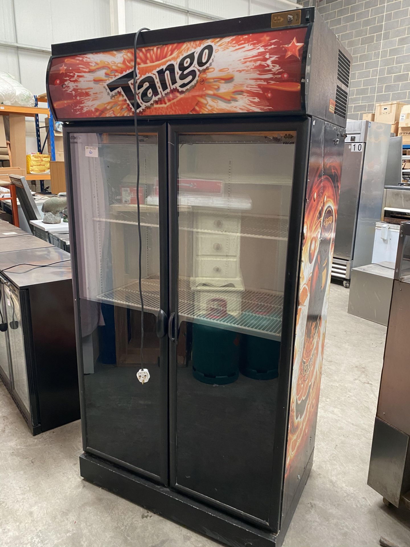 Large Upright Double Door Tango Fridge