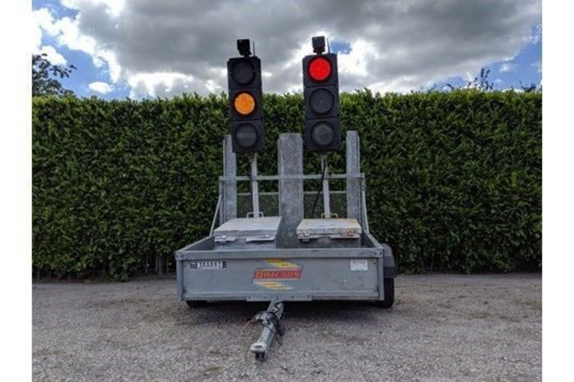 2010 Trailed SRL Radiolight 2way portable traffic lights - Image 10 of 11