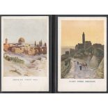 EIGHT JERUSALEM EARLY POSTCARDS FROM VARIOUS SERIES