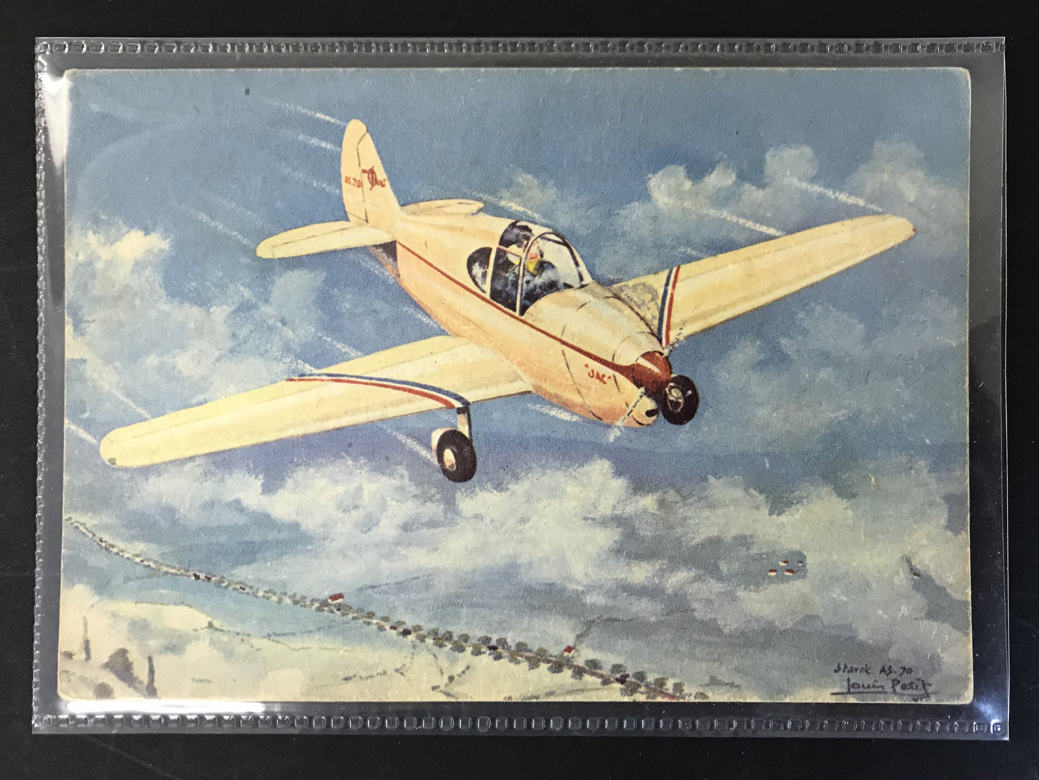 TWELVE VINTAGE FRENCH AIRPLANES RELATED POSTCARDS - VARIOUS SERIES - Image 4 of 14