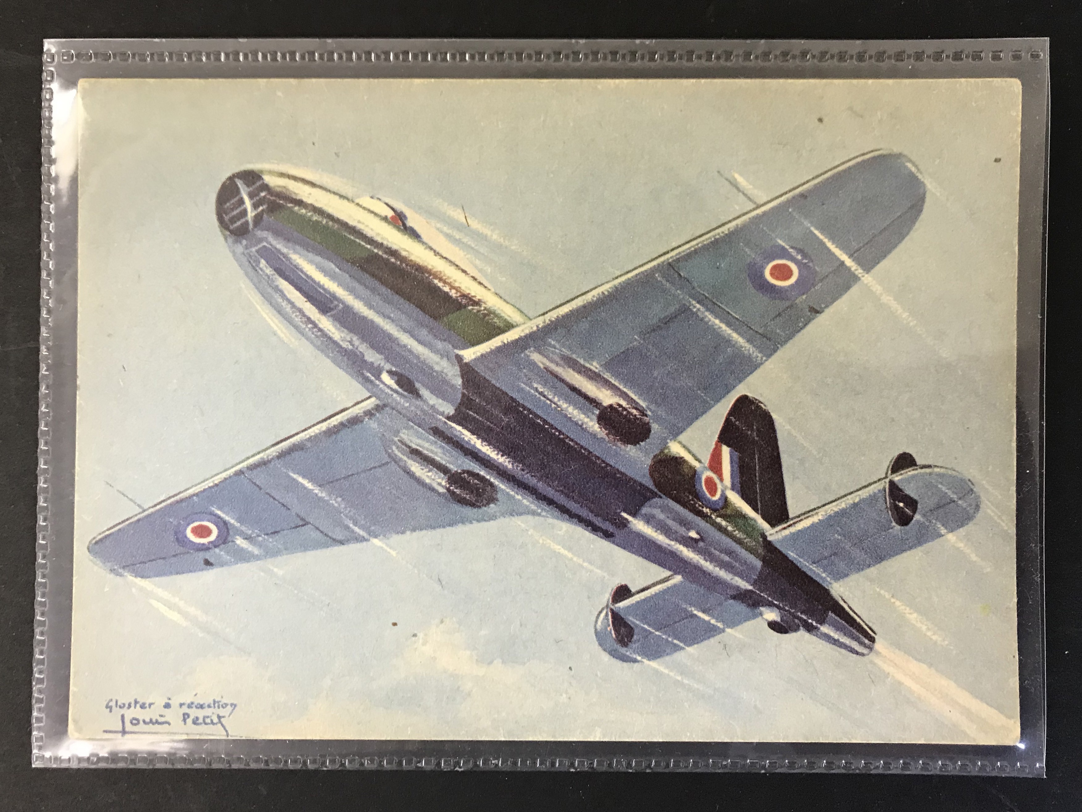 TWELVE VINTAGE FRENCH AIRPLANES RELATED POSTCARDS - VARIOUS SERIES - Image 5 of 14