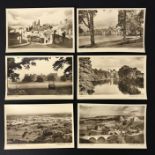 CASTLES OF ENGLAND SERIES COMPLETE SET OF SIX POSTCARDS BY THE TIMES