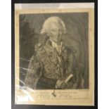 JOHN CHARLES BROOKE 1748-94 PORTRAIT PAINTED BY T. MAYNARD & ENGRAVED BY E. BELL