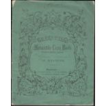 GREEN WELL'S MERCANTILE COPY BOOK CONTAINING MANY APPROVED FORMS USED IN BUSINESS