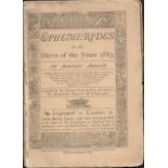 EPHEMERIDES OR THE DAYES OF THE YEARE 1883 ANTIQUE MAGAZINE COMPILED BY MR. EDWARD WALFORD M.A