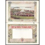 HEALTHY MARGATE ILLUSTRATED ENVELOPE AND BROCHURE