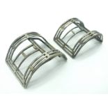 PAIR OF OLD GENTLEMEN SHOE BUCKLES