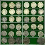 GROUP OF VARIOUS SILVER COINS