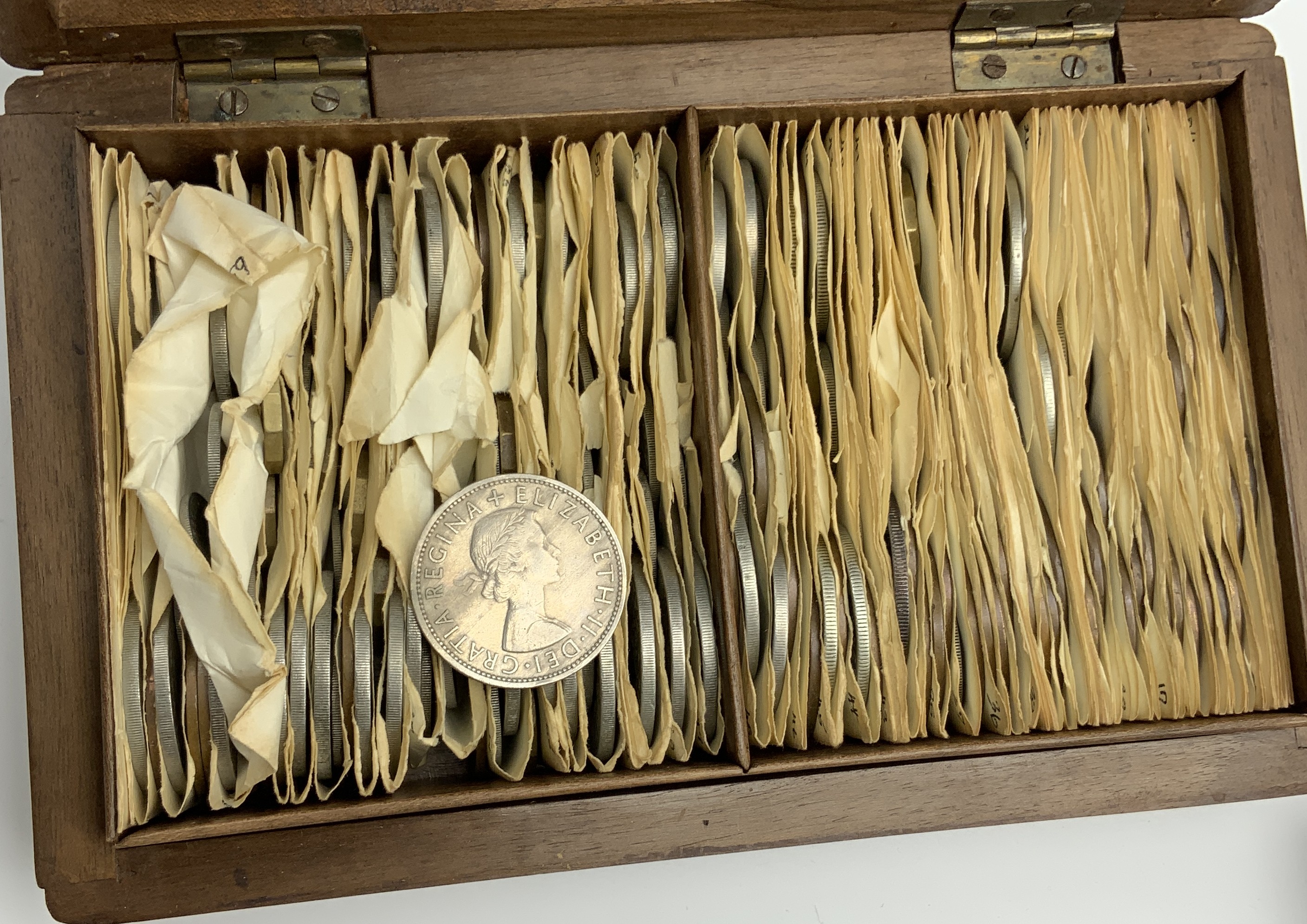 COIN COLLECTION IN TWO WOODEN BOXES - Image 5 of 8