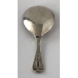 HALLMARKED SILVER TEA CADDY SPOON