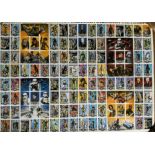 UNCUT SHEET OF STAR WARS TRADING CARD GAME REBEL ATTAX 1