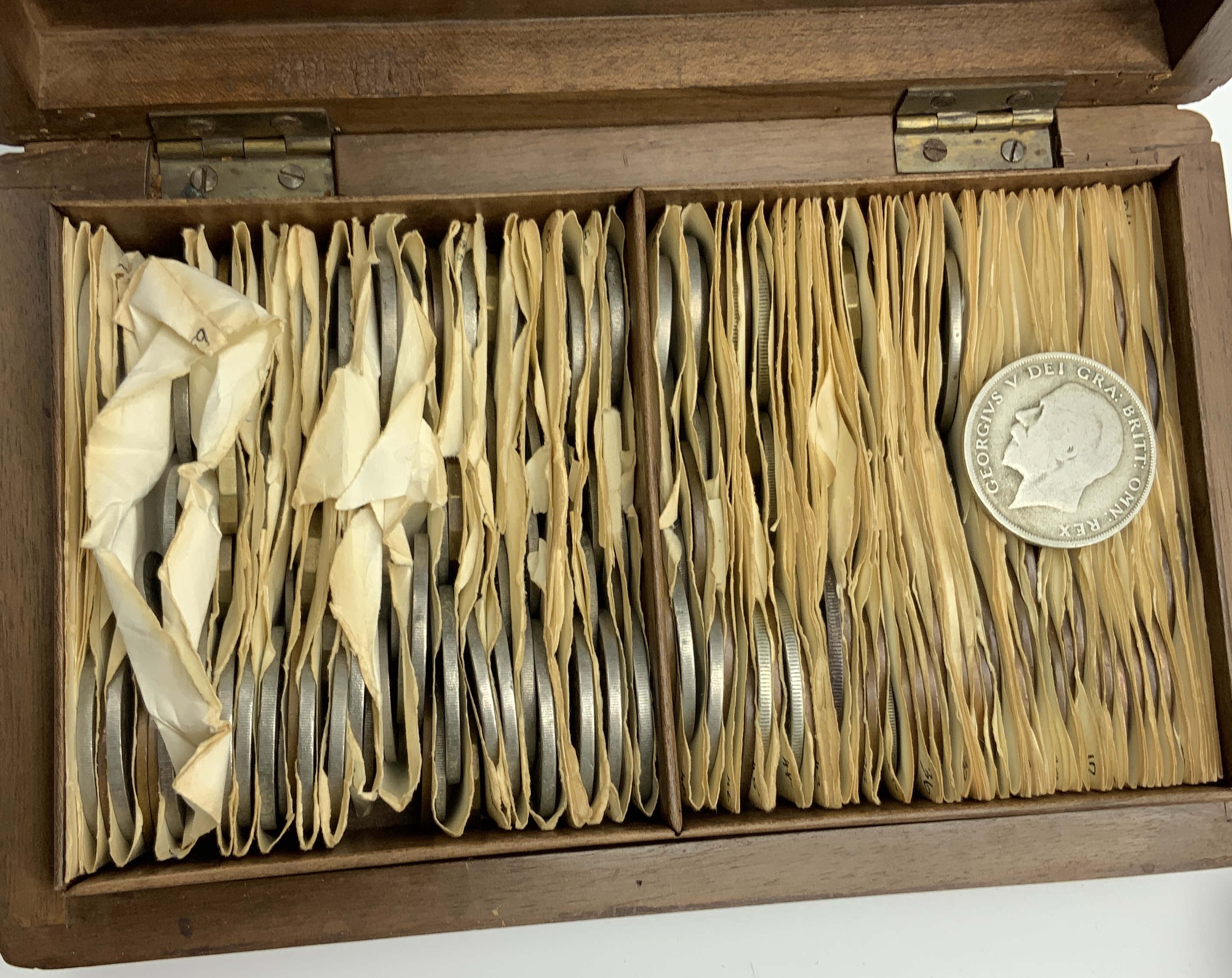 COIN COLLECTION IN TWO WOODEN BOXES - Image 4 of 8