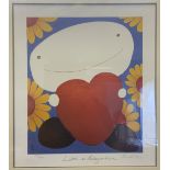 MACKENZIE THORPE LOVE IS EVERYWHERE SIGNED LIMITED EDITION PRINT