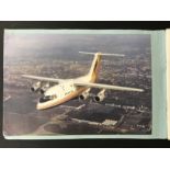 BRITISH AEROSPACE CIVIL AEROSPACE DIVISION ALBUM OF PHOTOGRAPHS & BOOKLET