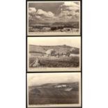 THE SUSSEX DOWNS SERIES COMPLETE SET OF SIX POSTCARDS BY THE TIMES