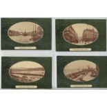 FOUR VINTAGE IOM POSTCARDS MANX VANNIN VEG VEEN ISLE OF MAN