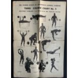 THE WEIDER SYSTEM OF PROGRESSIVE BARBELL EXERCISE THIRD COURSE CHART No. 3