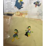 DUCKULA RELATED CELS AND SKETCHES